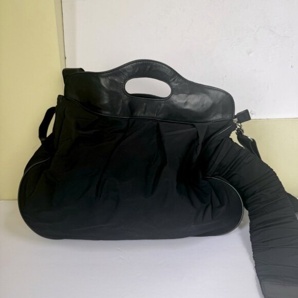 RUDSAK New Tote Bag Belt Shoulder Crossbody Nylon Leather Buckle Minimalist Ruch - Picture 12 of 16